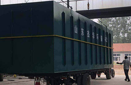 阿克蘇新和縣人民醫院污水處理設備，每天處理50方污水，國家1級B排放標準